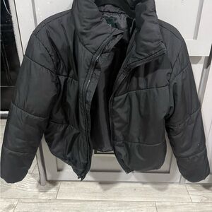 Wild Fable Black Quilted Jacket